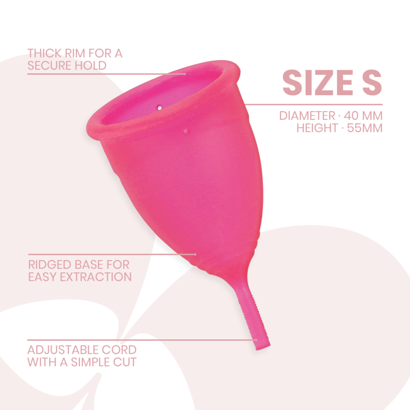 Menstrual Cup Size S | Medical-Grade Silicone | INTIMICHIC