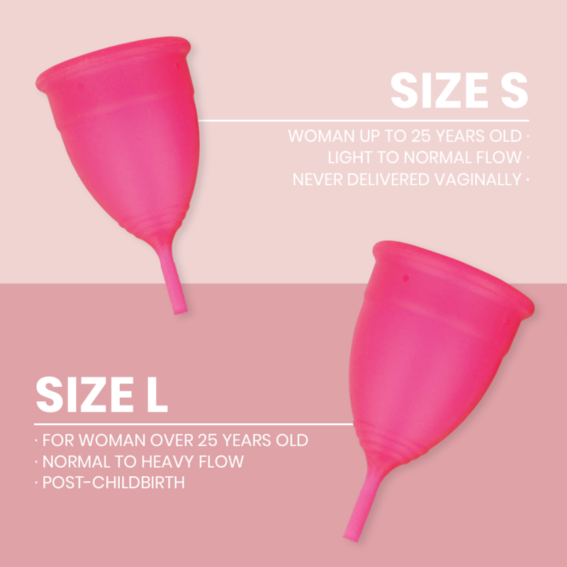 Menstrual Cup Size S | Medical-Grade Silicone | INTIMICHIC