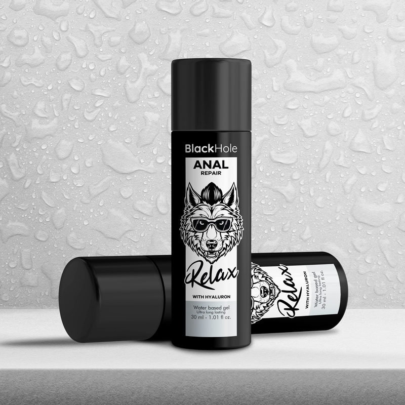 Anal Repair Water-Based Relax with Hyaluron | 30 ml | BLACK HOLE