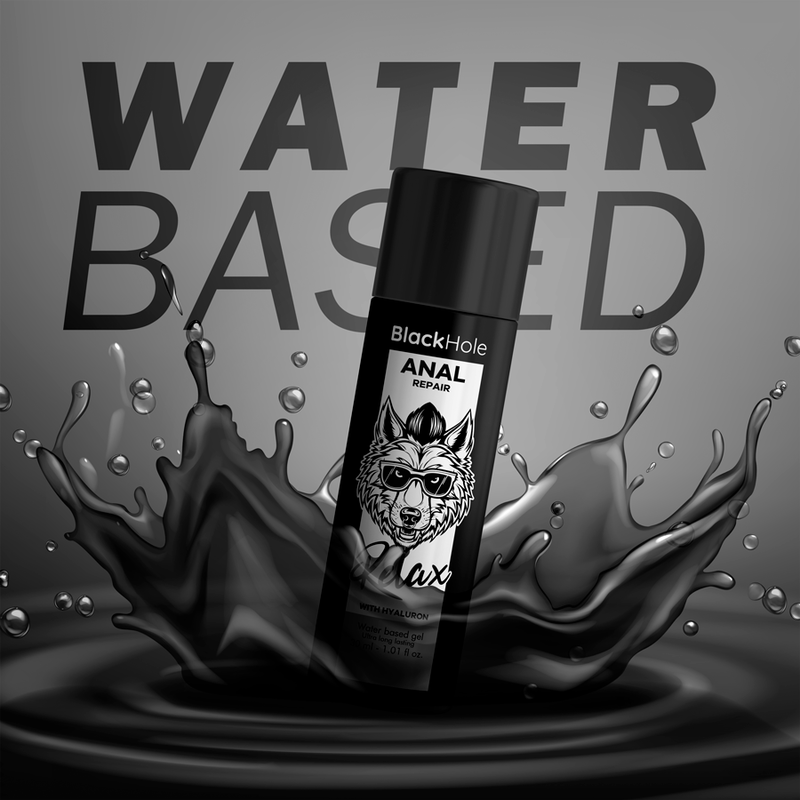 Anal Repair Water-Based Relax with Hyaluron | 30 ml | BLACK HOLE