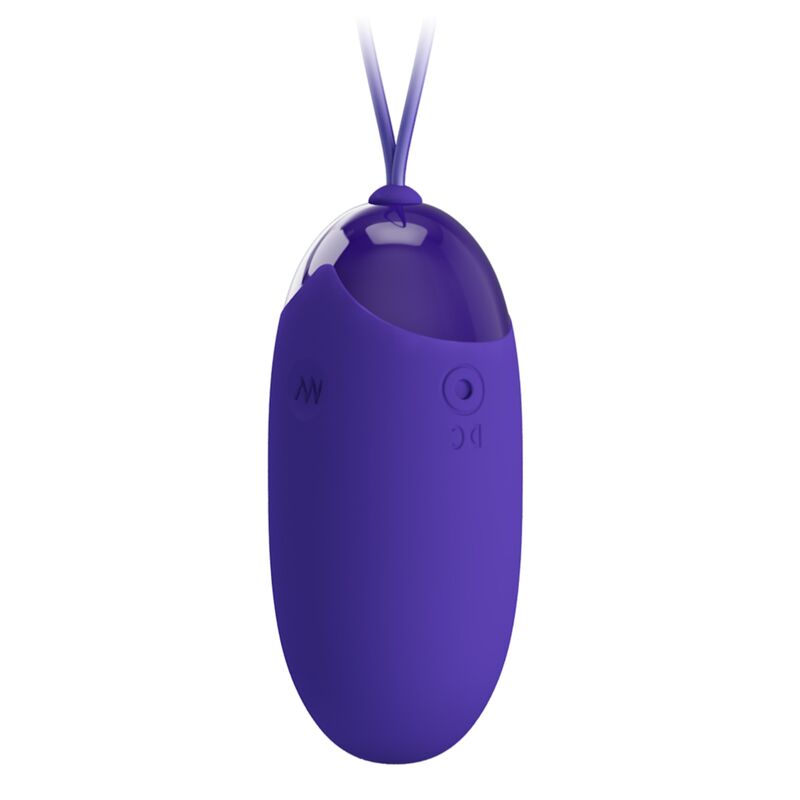 Violet remote-control vibrating egg, 12 modes | PRETTY LOVE