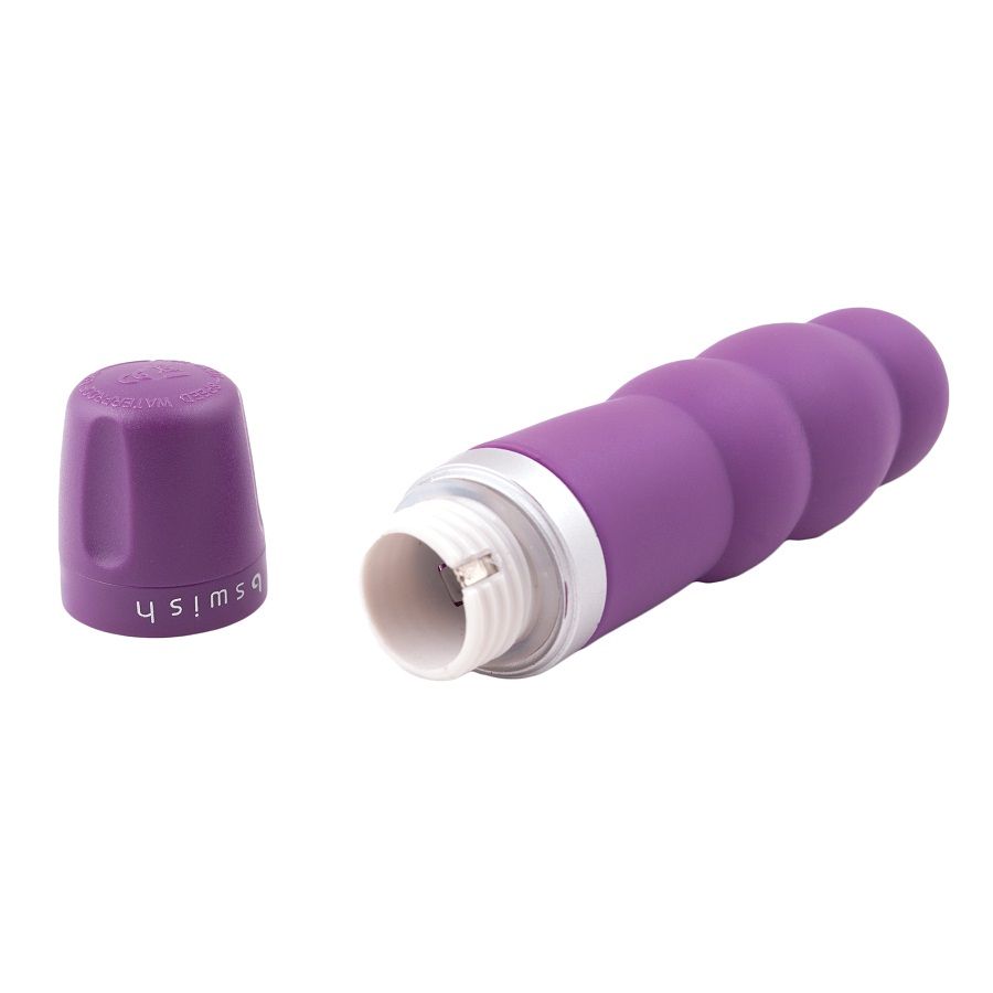Curved silicone vibrator | 11 cm × 2.3 cm | B SWISH
