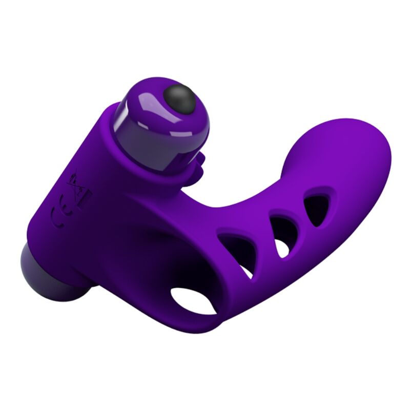 PRETTY LOVE - ORLANDO PURPLE VIBRATOR FINGER COVER