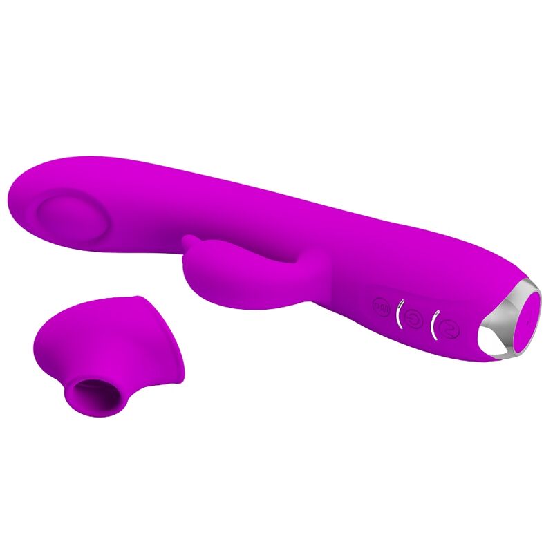 PRETTY LOVE - REGINA VIBRATOR - RECHARGEABLE STIMULATING WAVES PURPLE