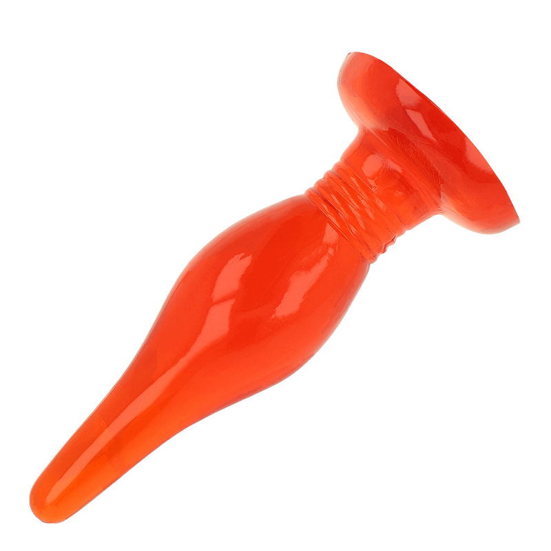 Soft-Touch Anal Plug Red | 14.2 cm x 3.9 cm | BAILE