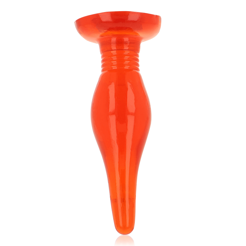 Soft-Touch Anal Plug Red | 14.2 cm x 3.9 cm | BAILE