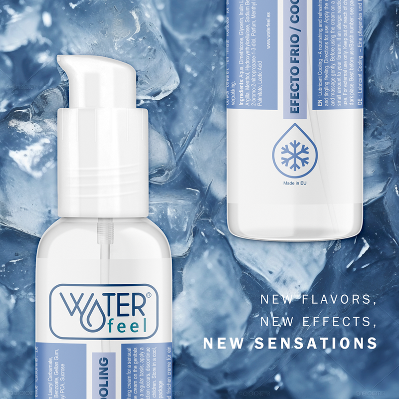 Cold-Effect Water-Based Lubricant | 150 ml | WATERFEEL