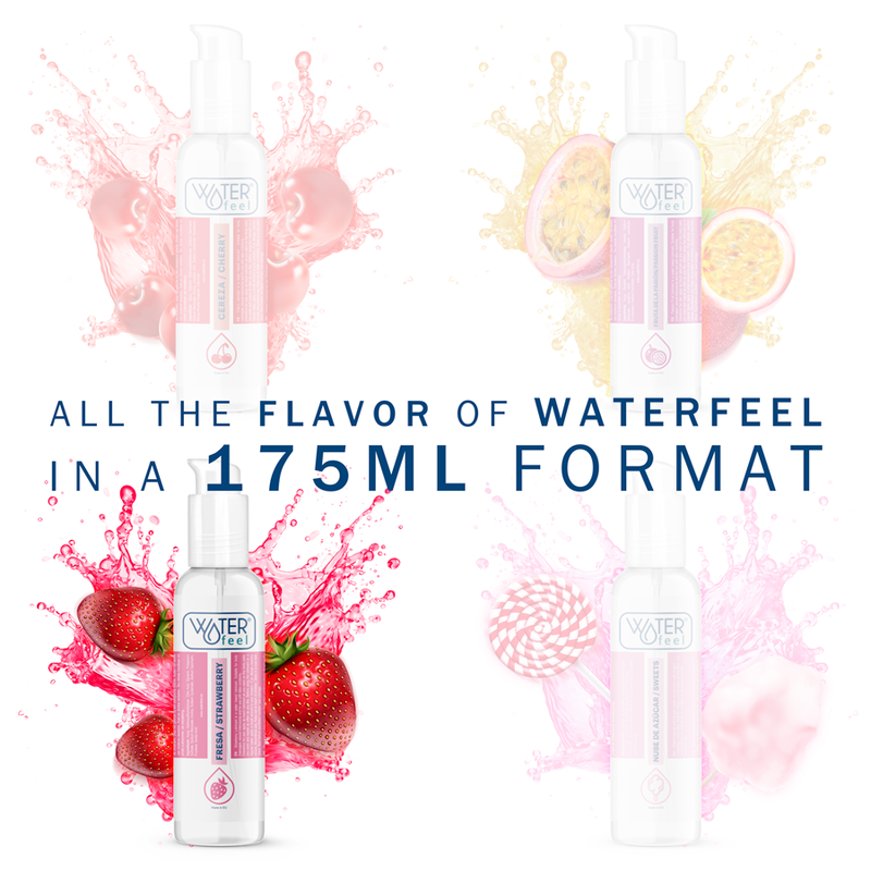 Strawberry Water-Based Lubricant | 175 ml | WATERFEEL