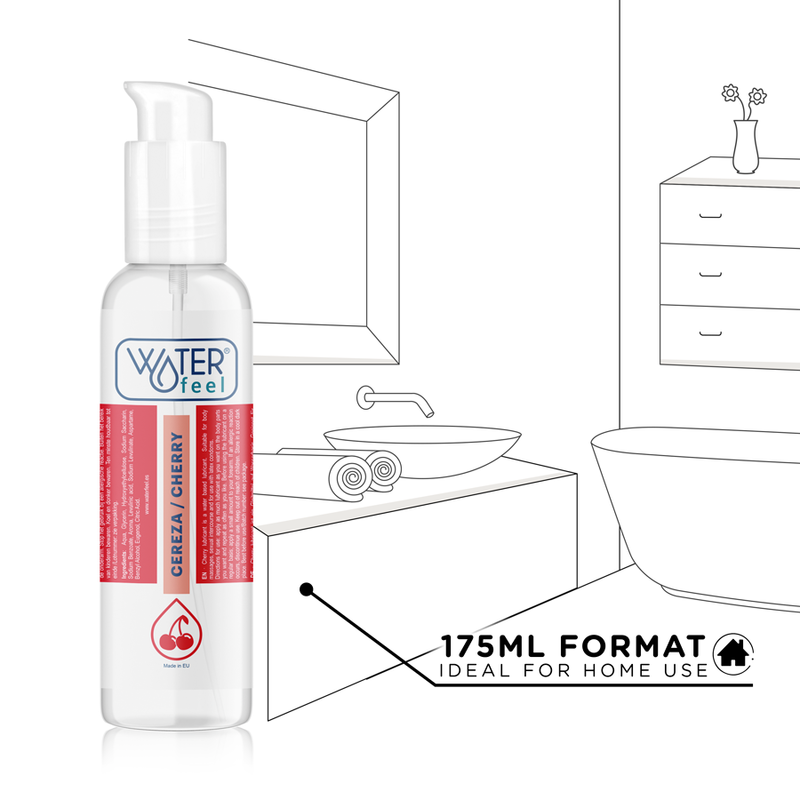 Cherry Water-Based Lubricant | 175 ml | WATERFEEL