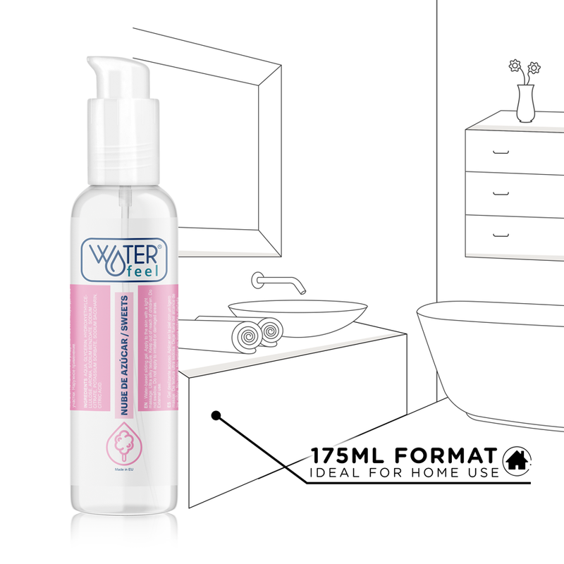 Water-Based Sugar Cloud Lubricant | 175 ml | WATERFEEL