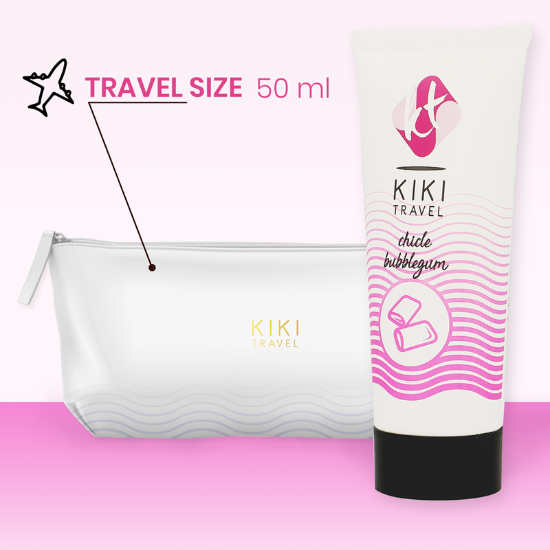 Bubblegum Water-Based Lubricant | 50 ml | KIKÍ TRAVEL