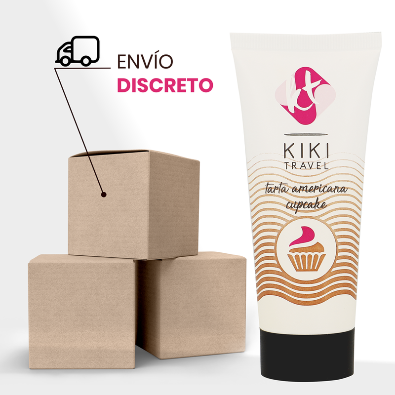 Cupcake Water-Based Lubricant | 50 ml | KIKÍ TRAVEL