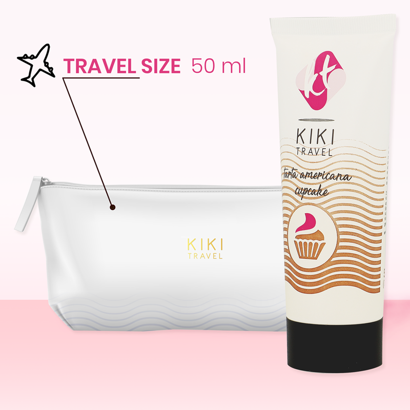Cupcake Water-Based Lubricant | 50 ml | KIKÍ TRAVEL