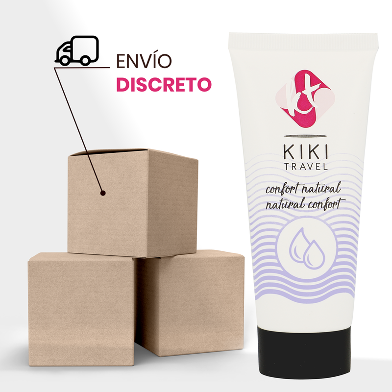Natural Comfort Water-Based Lubricant | 50 ml | KIKÍ TRAVEL