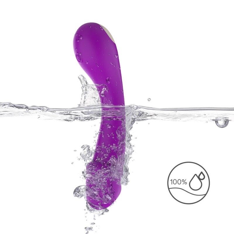 G-Spot Silicone Vibrator Purple | 18.3 cm x 4.0 cm | ARMONY