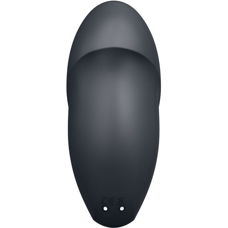 SATISFYER - TAP & CLIMAX 1 LAY-ON VIBRATOR GREY
