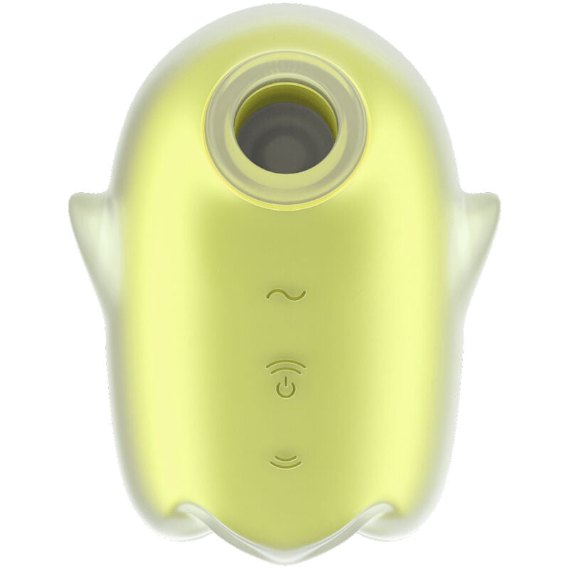 SATISFYER - GLOWING GHOST AIR PULSE & VIBRATOR WHITE