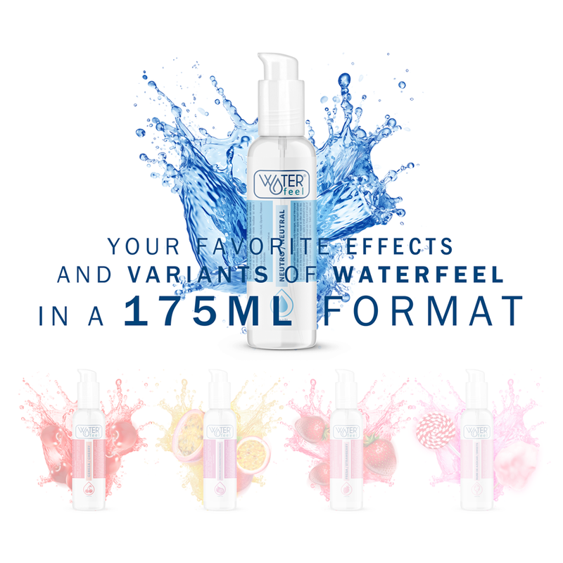 Natural Water-Based Lubricant | 175 ml | WATERFEEL