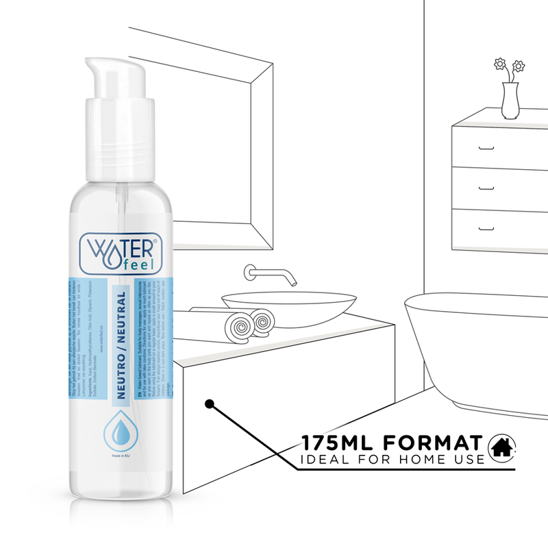 Natural Water-Based Lubricant | 175 ml | WATERFEEL