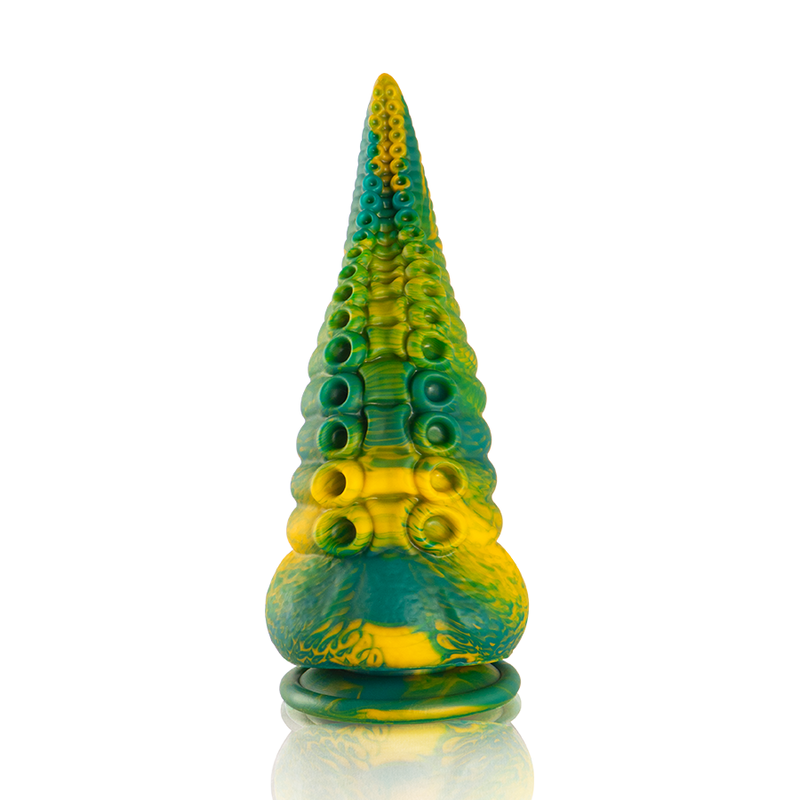 Cetus Green Tentacle Dildo – 17 cm × 6.5 cm – EPIC