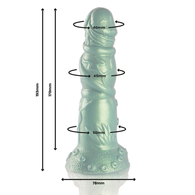Hades Silicone Dildo – 19.3 cm × 5.0 cm – EPIC