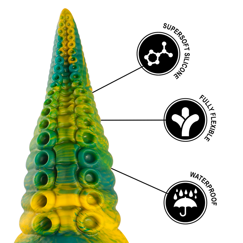 Cetus Tentacle Silicone Dildo Large 20.5 cm × 8.3 cm – EPIC