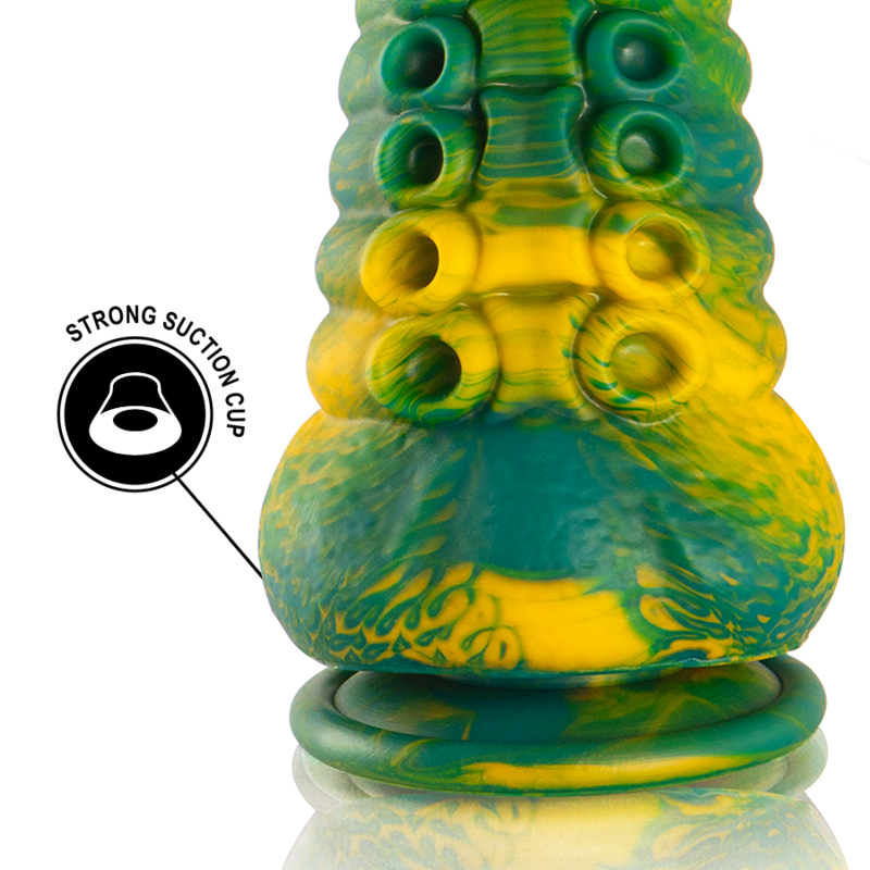 Cetus Green Tentacle Dildo – 17 cm × 6.5 cm – EPIC