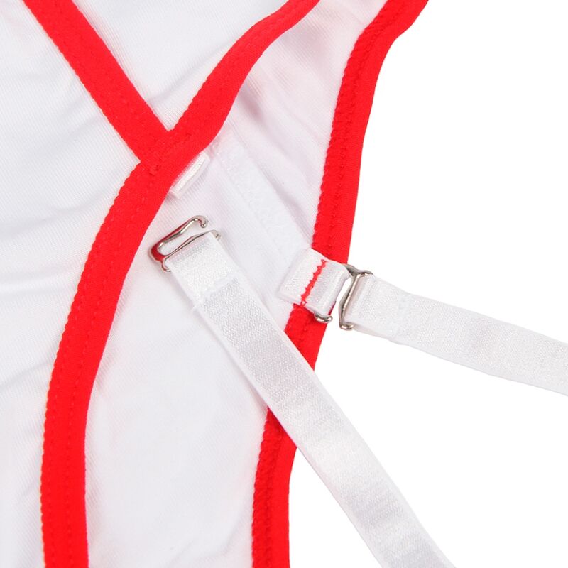 SUBBLIME - SEXY NURSE COSTUME WITH TEDDY L/XL