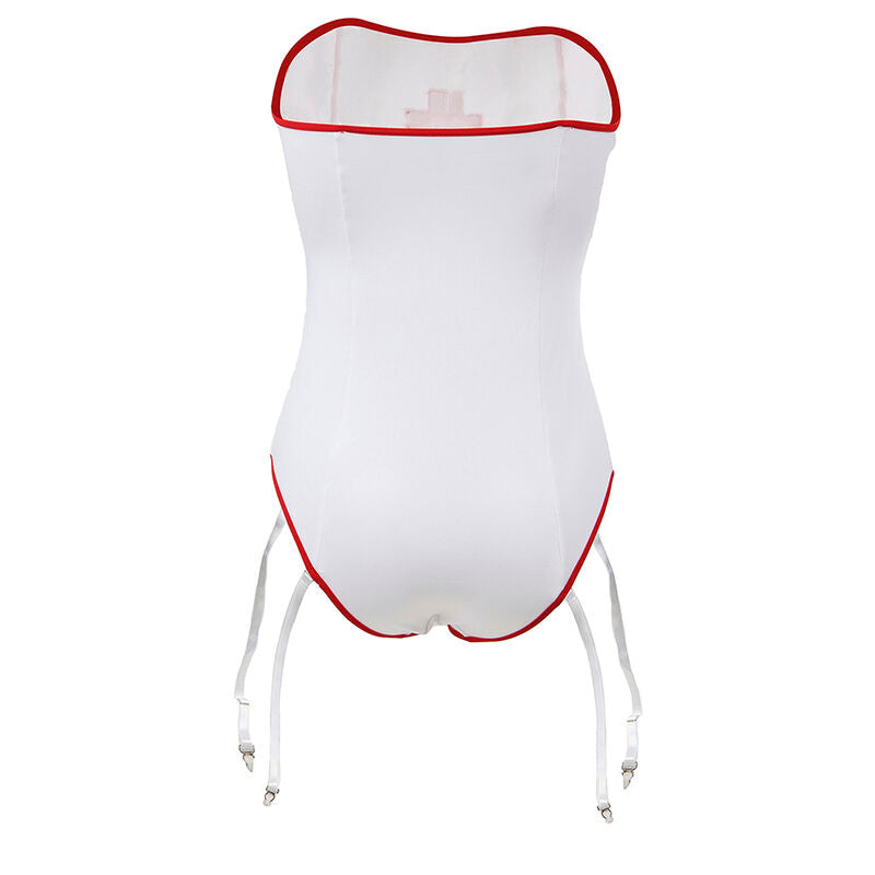 SUBBLIME - SEXY NURSE COSTUME WITH TEDDY L/XL