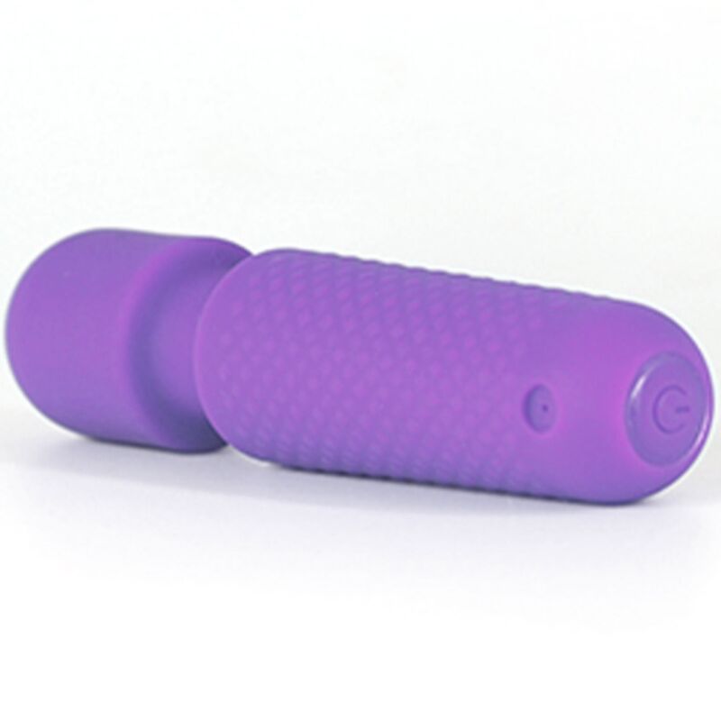 Your Magic Wand Dots Mini Massager – Rechargeable – 10 Modes – Purple – Armony