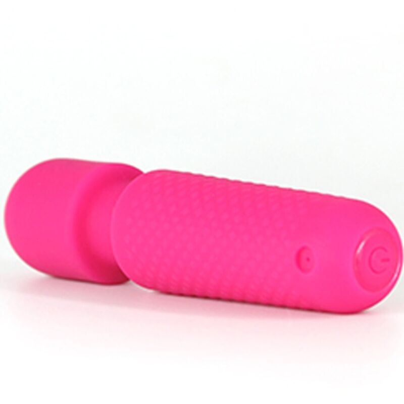Your Magic Mini Wand - 10 Vibration Modes - Dots Texture - Pink - Armony