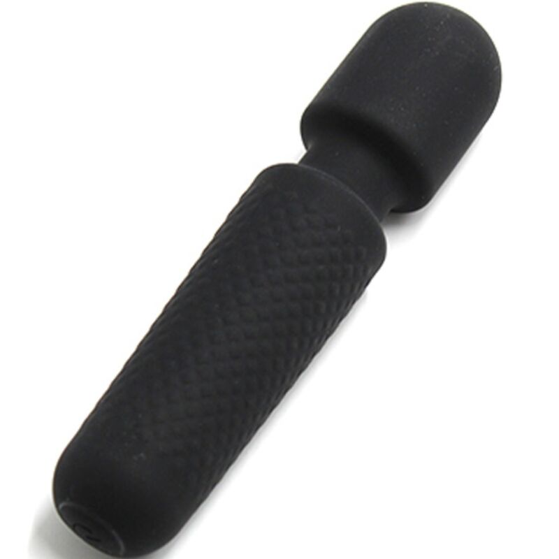 Your Magic Wand Dots Mini Massager - Rechargeable - 10 Modes - Black - Armony
