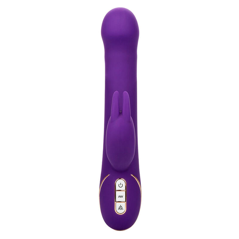 CALEXOTICS - JACK RABBIT VIBRATOR AND STIMULATOR 7 VIBRATION LEVELS AND STIMULATING WAVES BLUE