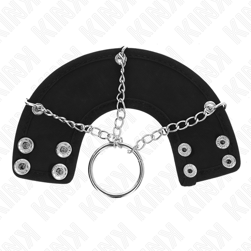 Metal Penis Ring & Chain Belt | 4 cm ring + 7 cm chain | KINK