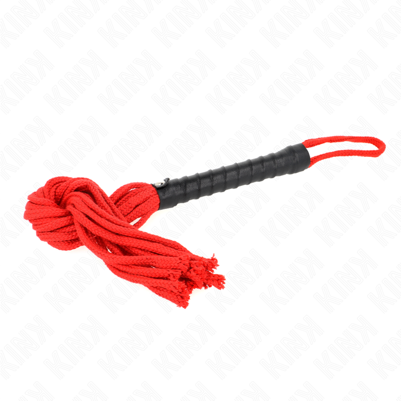 Red Rope Whip 56 cm – KINK