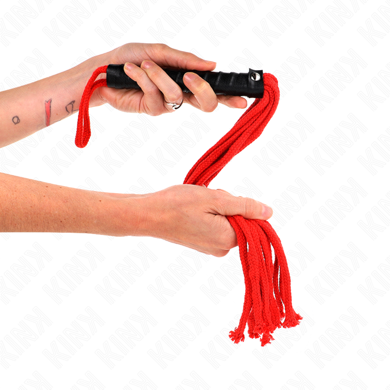 Red Rope Whip 56 cm – KINK