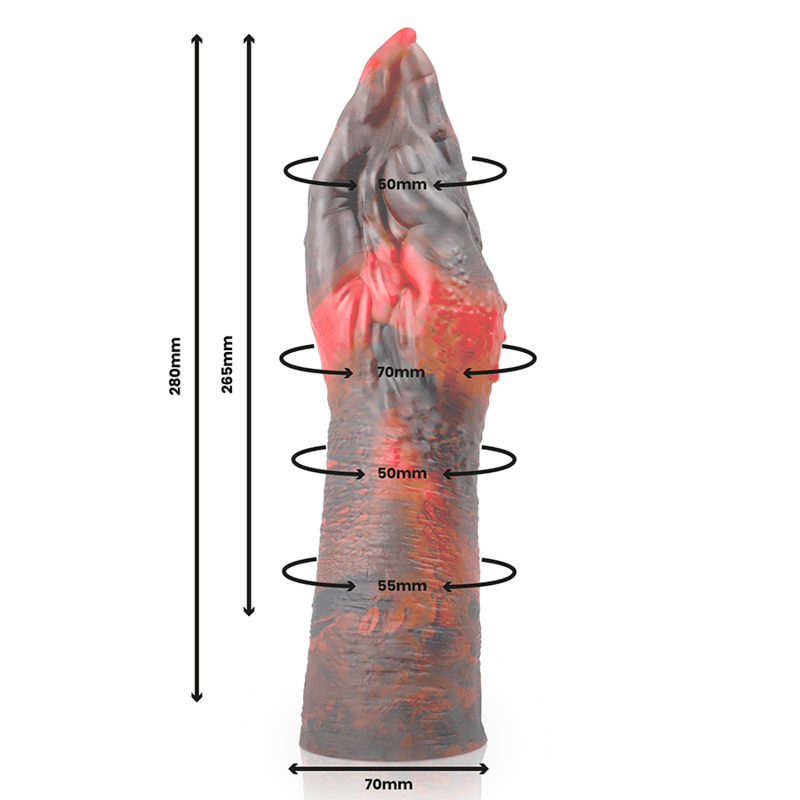 Lilith Liquid Silicone Dildo – 28 cm – EPIC