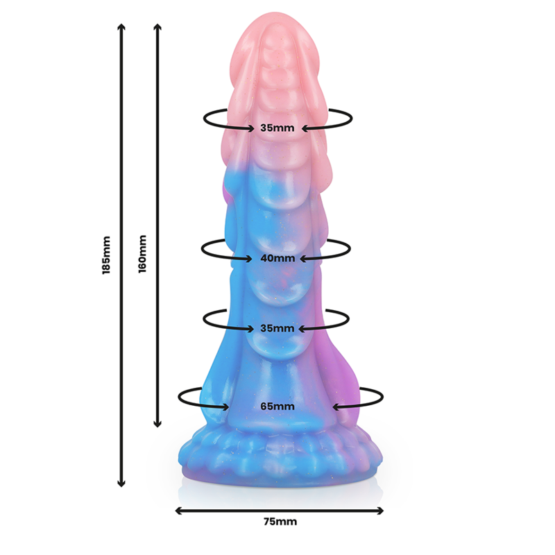 Ashtar Liquid Silicone Dildo – 18 cm – EPIC