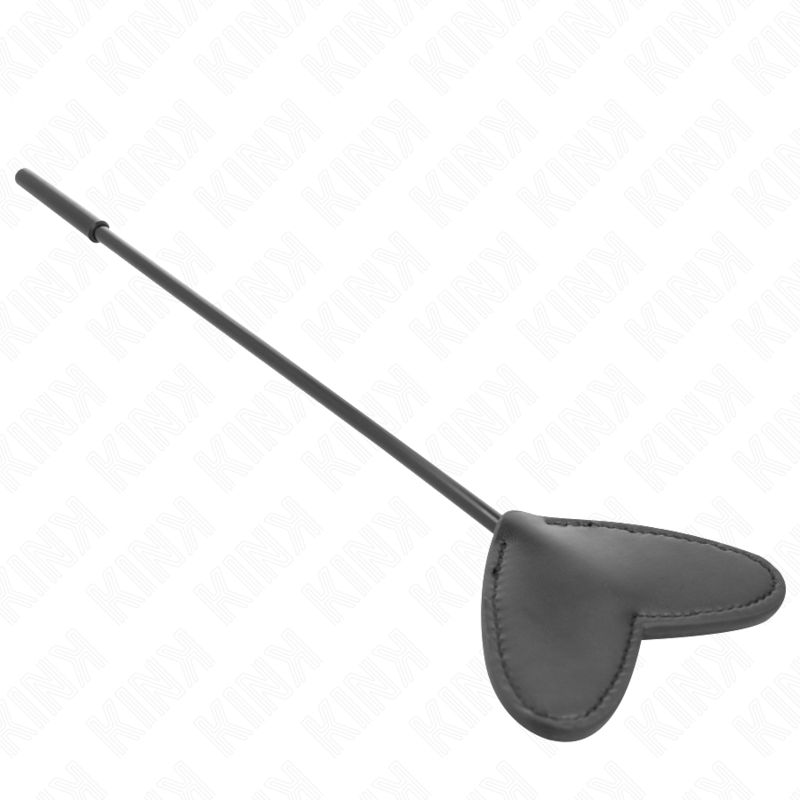 Black Heart-Shaped Paddle 33×10 cm – KINK