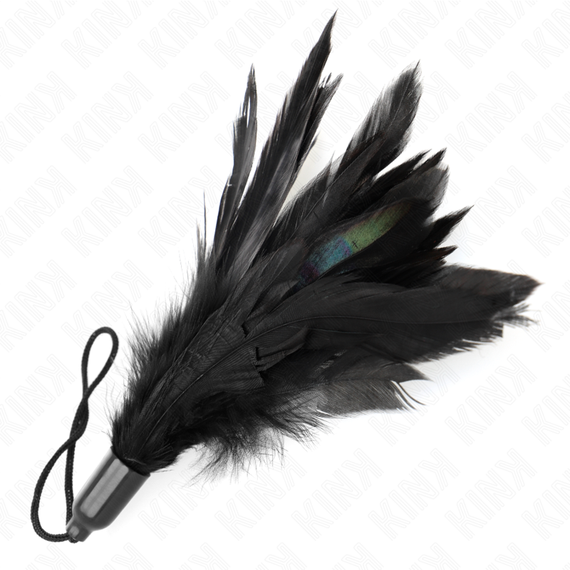 Feather Tickler with Rope Handle & Plastic Base 15 cm – KINK