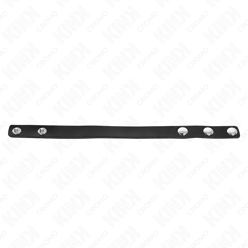Adjustable leather penis ring | 21.5 cm × 1.5 cm | KINK