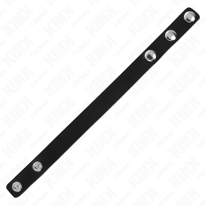 Adjustable leather penis ring | 21.5 cm × 1.5 cm | KINK
