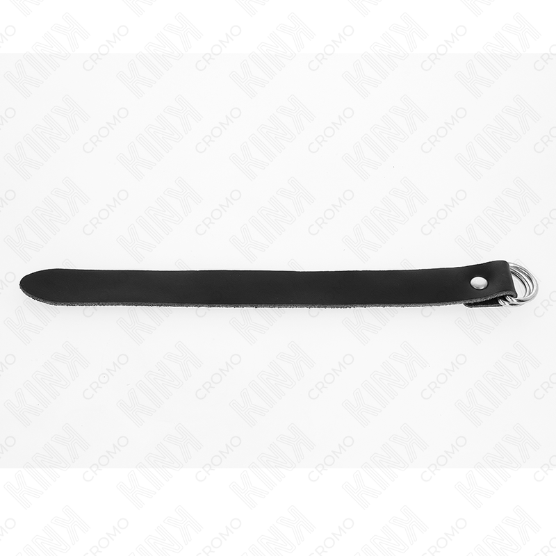Adjustable leather penis ring | 22 cm × 2 cm | KINK