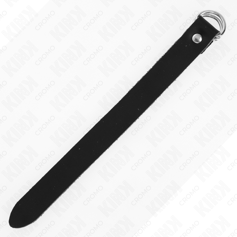 Adjustable leather penis ring | 22 cm × 2 cm | KINK