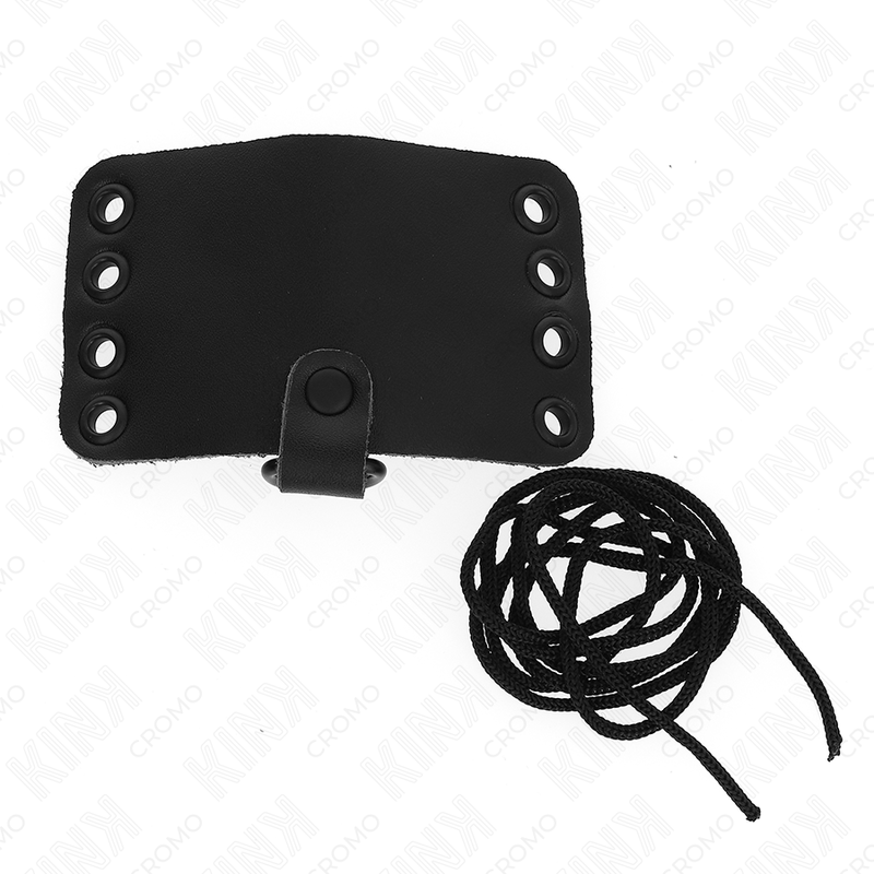 Leather Lace-Up Cock Ring | Adjustable | KINK