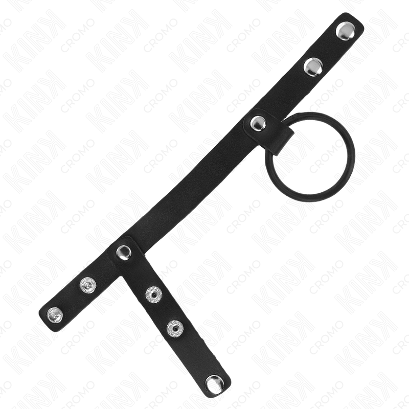 Ball-divider silicone cock ring | Ø 3.8 cm | KINK