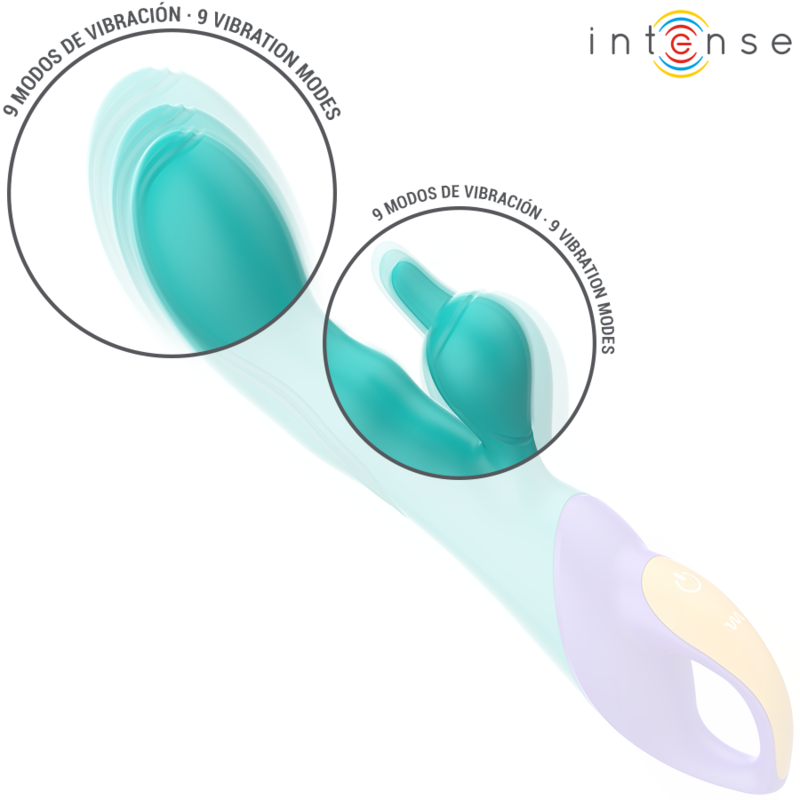 FRED Rabbit Vibrator – Blue – INTENSE