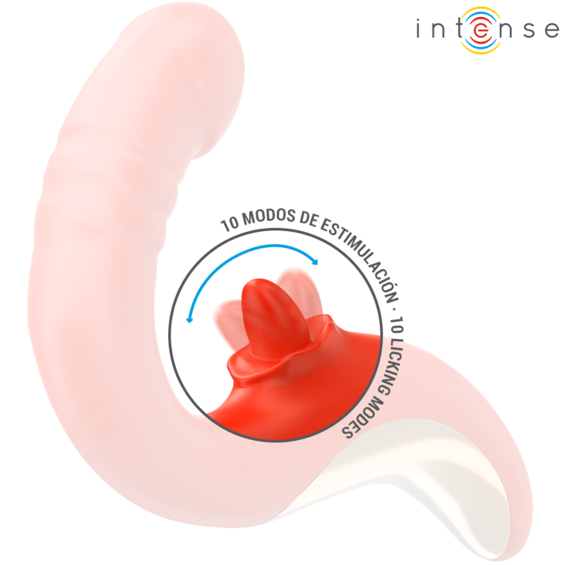 Paulina U-Shape Vibrator Dual Motor Red – INTENSE