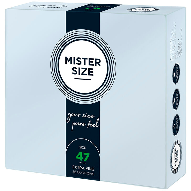 MISTER SIZE Condoms 47 mm - 36 units