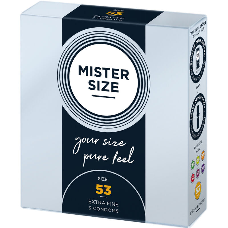 MISTER SIZE Condoms Size M 53 mm - 3 Units